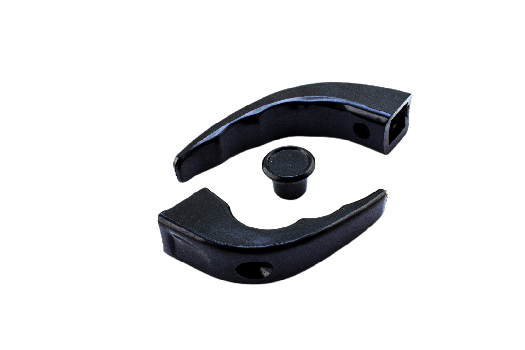 Üstten vidalı Siyah Kulp